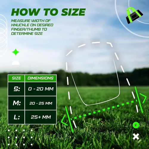 Vista 7 de JerkFit NUBS - Caddies para dedos (par) – Mangas duraderas para pulgar y dedos para evitar ampollas de golf, guantes de golf cómodos y cinta Negro