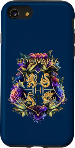 Vista 18 de Harry Potter Hogwarts - Carcasa para iPhone 17, diseño floral multicolor