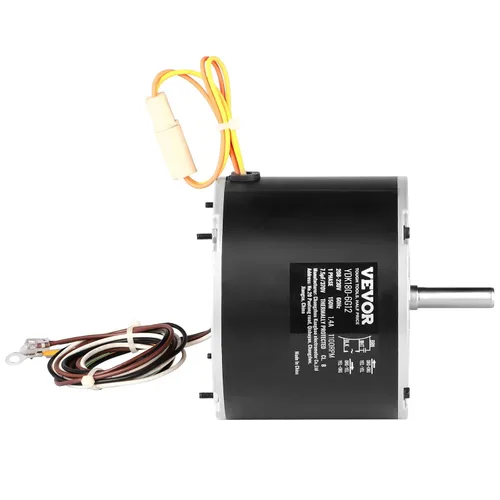 Vista 10 de VEVOR Motor de ventilador de condensador mejorado OEM, 1/4 HP 1100RPM, repuesto para ac GE Genteq Carrier Bryant Payne Dayton, 5KCP39EGS070S