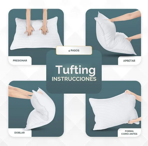 Vista 8 de Utopia Bedding - Almohadas de cama para dormir de tamaño estándar (blanco), juego de 2, calidad de hotel refrescante, para dormir de espalda, boca