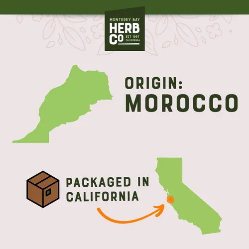 Vista 4 de Hoja de eucalipto, de Herb Co, utilizada para hacer aceites infundidos, crema y aromas, cortada y tamizada, 1/4 lb