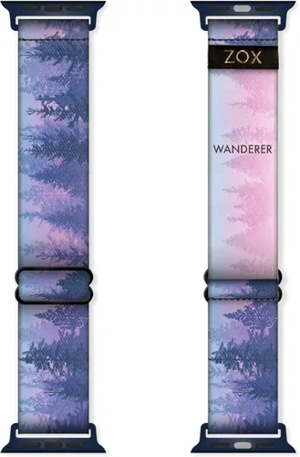 Vista 16 de ZOX Correa para Apple Watch, banda elástica con afirmaciones motivacionales y hermosas obras de arte, regalos para hombres, mujeres y niños