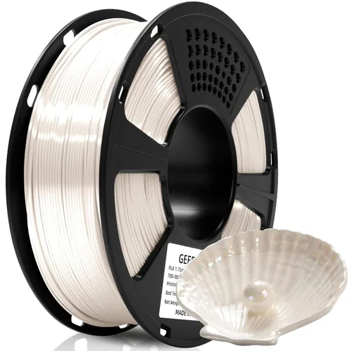 Vista 41 de GEEETECH Filamento PLA de color dorado sedoso de 0.069 libras, filamento de seda brillante para impresora 3D, carrete de 2.2 libras, precisión