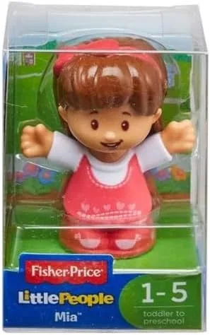 Vista 7 de Fisher-Price Little People, Blanco, azul, rosa.