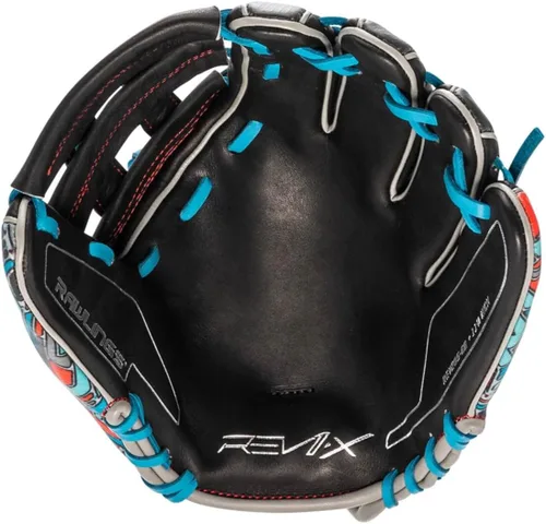 Vista 6 de Rawlings Guantes de béisbol REV1X Tamaños 11.5 a 12.75 pulgadas Múltiples estilos
