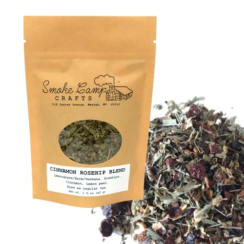 Vista 7 de Smoke Camp Crafts Mezcla de té de hierbas - Mezcla bronquial, 3/4 oz (21 g)