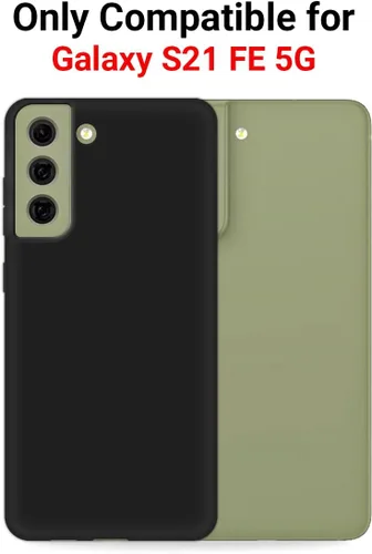 Vista 3 de Funda de teléfono personalizada para Samsung Galaxy S21 FE 5G (no compatible con Galaxy S20 FE), funda protectora suave de TPU antiarañazos, regalo