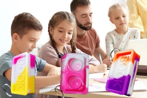 Vista 5 de Paquete de 20 mini libros surtidos de juguetes para la ansiedad para niños, niños, aula, estudiantes, regalos de profesores, fiestas de cumpleaños