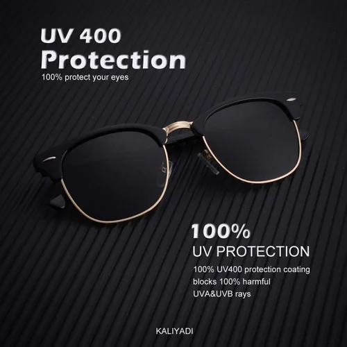 Vista 2 de KALIYADI Gafas de sol polarizadas para hombre y mujer, unisex, para conducir, protección UV