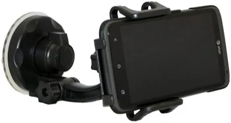 Vista 3 de Xenda Soporte universal para parabrisas de automóvil, soporte para teléfono celular, ventosa para iPhone 6/6 Plus/5S 5C 5 4S - iPod Touch Nano