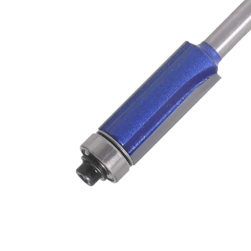 Vista 8 de Wolfride Juego de 4 brocas de enrutador de corte a ras 1/4 pulg. con cojinete superior Broca de enrutador de corte a ras con cojinete superior