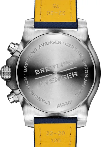 Vista 4 de Breitling Avenger - Reloj cronógrafo para hombre 1772 in color azul