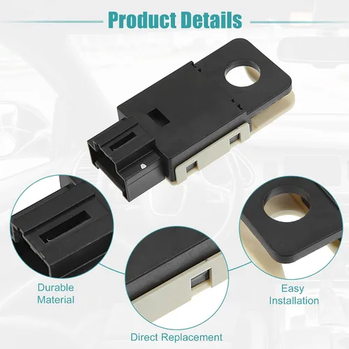 Vista 4 de ACROPIX Sensor de interruptor de luz de freno para Cadillac Escalade - Paquete de 1 negro