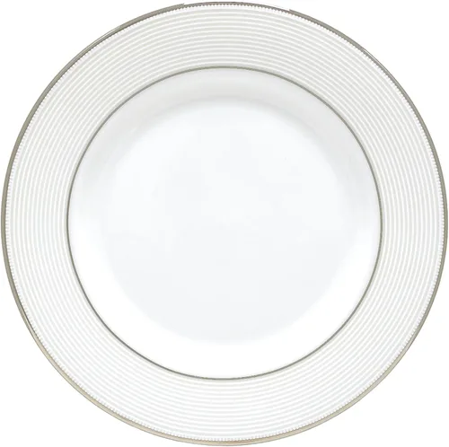 Vista 6 de Lenox Opal Innocence Stripe - Juego de 5 piezas, 4.40 libras, color blanco