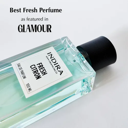 Vista 2 de INDIRA Fresh Citron - Eau De Parfum - Citrus Aromatic - Unisex - 3.4 fl oz / 3.4 fl oz - Spray