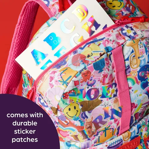 Vista 4 de Highlights - Paquete de suministros escolares de unicornio para niños, paquete de 3 piezas con mochila de unicornio de 17 pulgadas, estuche