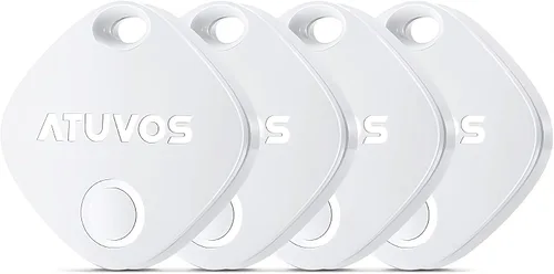 Vista 10 de Etiqueta de seguimiento Air Tracker de ATUVOS Paquete de 1, rastreador de equipaje con Bluetooth funciona con la aplicación Apple Find My