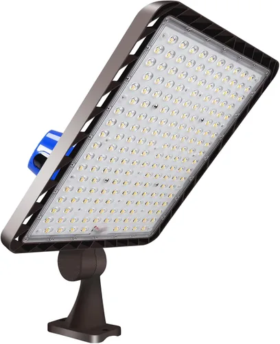 Vista 13 de ledmo Luz LED de estacionamiento de 100 W/120 W/150 W, 22500 lm, súper brillante, regulable, para exteriores, con sensor 3 en 1 con fotocélula