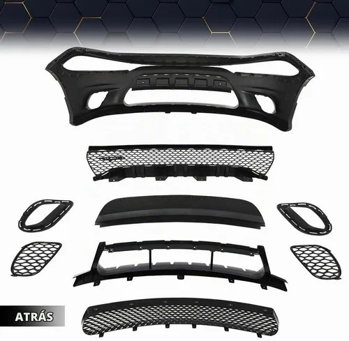 Vista 8 de Kit de carrocería de repuesto para parachoques delantero PIT66 para Dodge Charger SRT 2015-2022 Dodge Charger 2015-2022