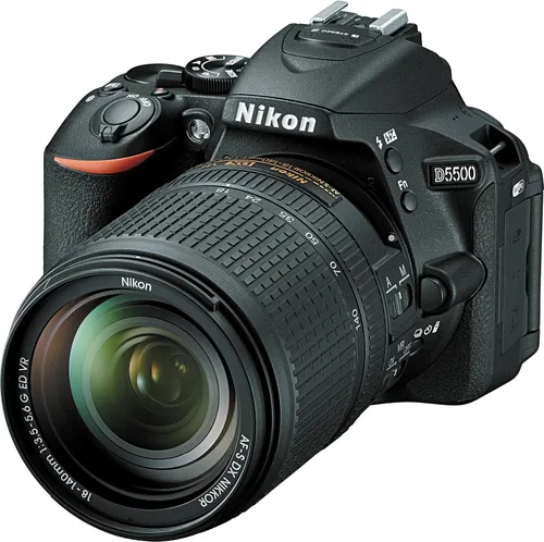 Vista 12 de Nikon D5500 formato DX réflex digital SLR con kit de 18-55 mm VR II (Negro)