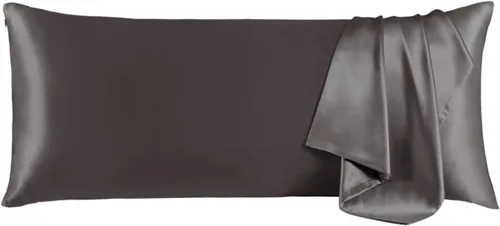 Vista 63 de THXSILK Funda de almohada 100% seda de morera para la salud del cabello y la piel, funda de almohada suave y lisa con cremallera oculta, ambos lados