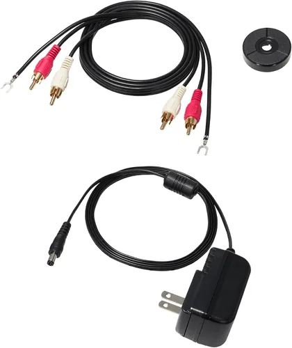 Vista 7 de Audio-Technica AT-LP70X Tocadiscos Automático (Negro/Bronce)