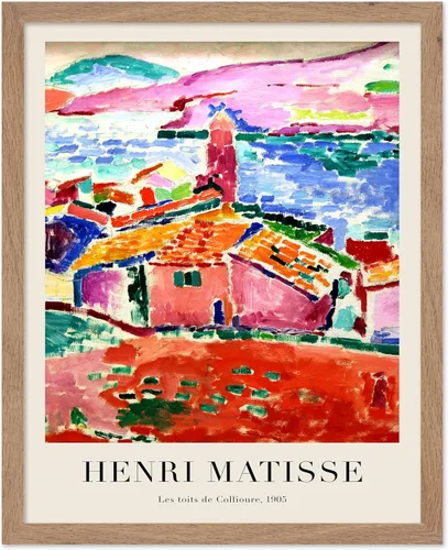 Vista 66 de Poster Master Póster Vintage de Henri Matisse – Impresión Retro de Fauvismo – Regalo para Artista, Inauguración de Casa – La Ventana, Maceta