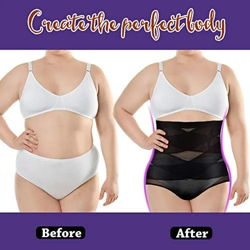 Vista 6 de 2 pares de pantalones moldeadores de compresión para adelgazar