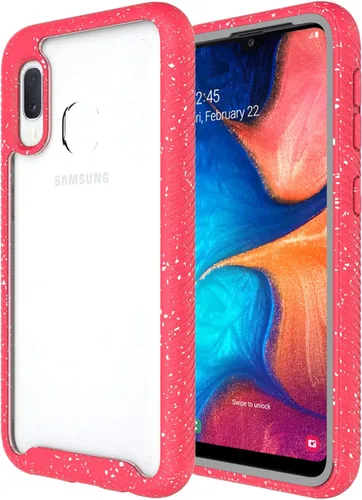 Vista 3 de Funda protectora transparente de cuerpo completo resistente con protector de pantalla integrado a prueba de golpes, diseñada para Samsung Galaxy