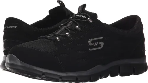 Vista 2 de Skechers - Tenis deportivos, Gratis Bungee, de moda, para mujer.
