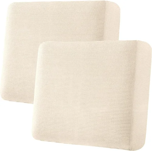 Vista 174 de H.VERSAILTEX Fundas de Cojín de Asiento Individuales Super Elásticas Fundas de Sofá Fundas de Cojín de Sofá Fundas Deslizables Juegos Tela de Sarga