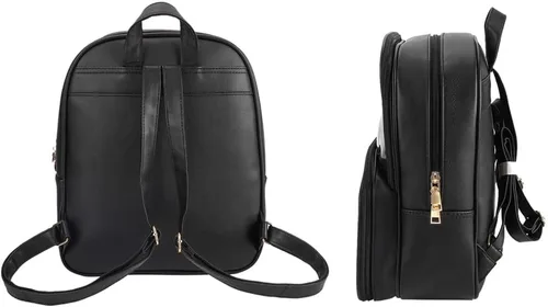 Vista 11 de STEAMEDBUN Ita Bag - Mochila de piel sintética con doble ventana, diseño de caramelo, con inserción
