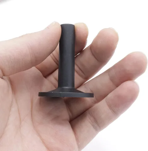 Vista 4 de Paquete de 12 fundas de fieltro de platillo negro, 3 tamaños de platillo, funda de plástico para tambor de percusión