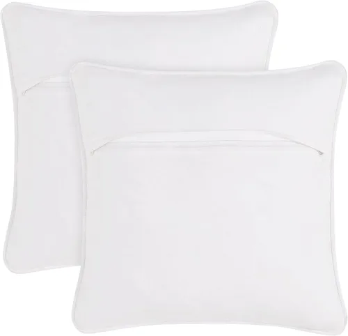Vista 6 de Boho Living Jada - Funda decorativa para almohada, incluye acento, diseño tejido premium, decoración para sala de estar, (2) funda de almohada de 20