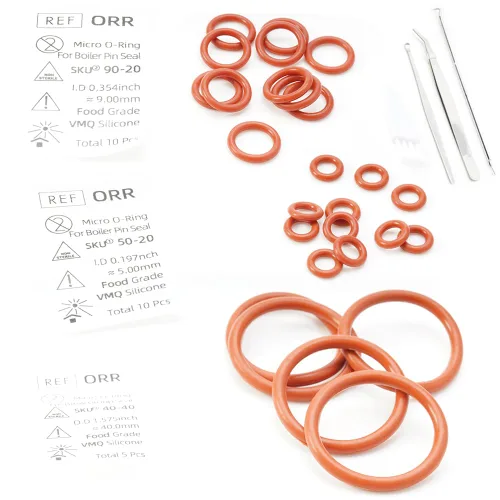 Vista 9 de Kit de reparación de juntas tóricas de silicona de grado alimenticio, para resolver problemas de agua caliente con pin de caldera, compatible