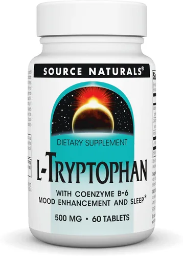 Vista 6 de Source Naturals L-triptófano con coenzima B-6 500 mg - 30 Tabletas