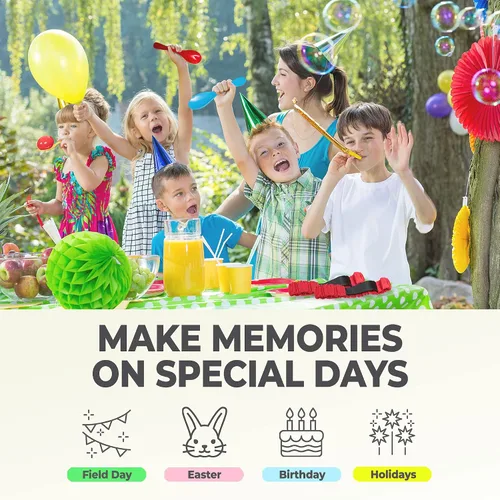 Vista 7 de Shop Square Juegos de campo al aire libre, bolsas de carreras de saco de patatas para niños y adultos, carreras de huevos y cucharas, bandas