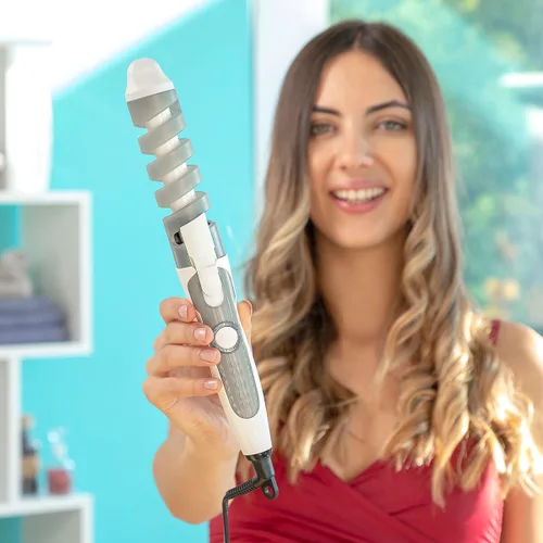 Vista 7 de Rizador Cerámico en Espiral Spihair InnovaGoods