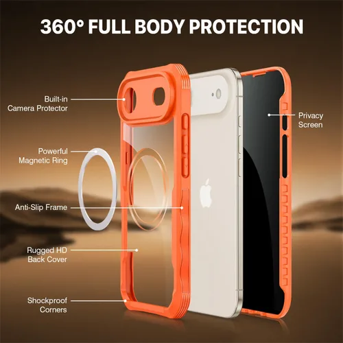 Vista 281 de CENHUFO Funda de privacidad para iPhone 11 Pro, funda de cuerpo completo con protector de pantalla de privacidad de vidrio templado 9H integrado