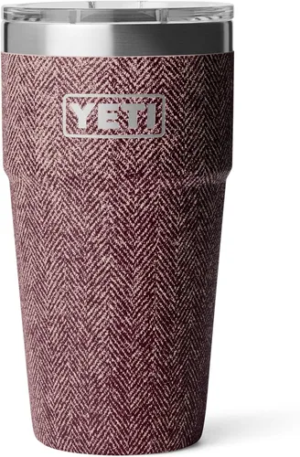Vista 33 de YETI Rambler - Vaso apilable de 20 onzas, acero inoxidable, aislado al vacío con tapa MagSlider Verde mar