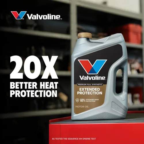 Vista 47 de Valvoline SynPower Full aceite sintético para motor, 1 Cuarto de galón, Ambar