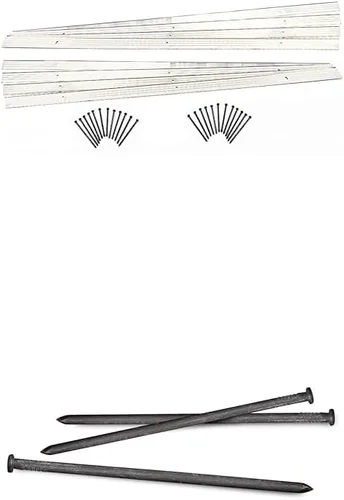 Vista 13 de EasyFlex Kit de proyecto de borde de paisaje de aluminio, 8 piezas de metal para bordes de jardín con púas, 48 pies, bronce (1806BZ-48C)