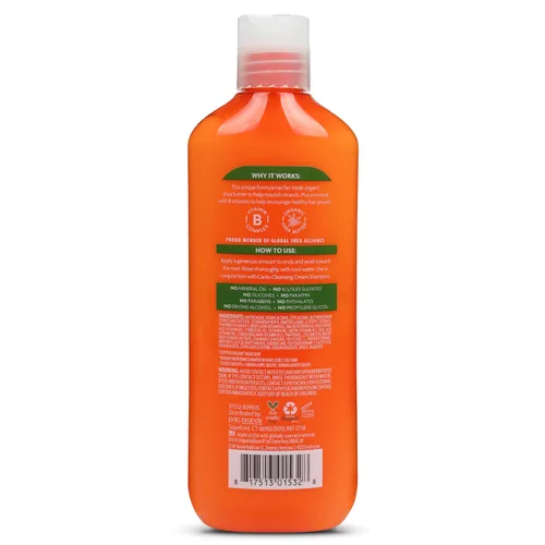 Vista 2 de Cantu - Acondicionador de crema hidratante de manteca de karité, para cabello natural, 13.5 onzas