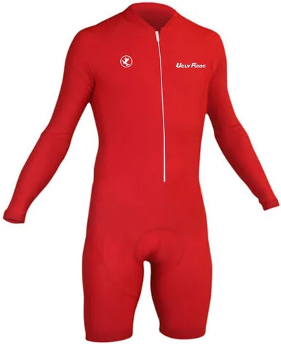 Vista 33 de UGLY FROG Traje de triatlón para hombre de manga corta Jersey de piernas cortas Skinsuit Tri Kit Ciclismo Skinsuit Team Bike Ropa