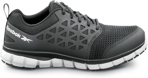 Vista 3 de Reebok Work Sublite Cushion Work Womens Athletic Style MaxTrax Slip Resistant Soft Toe Work Shoe