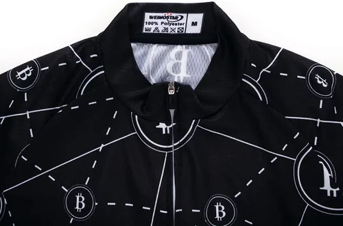 Vista 81 de Weimostar Hombre Ciclismo Jersey Manga Corta Bicicleta Ropa Multicolor Diamante