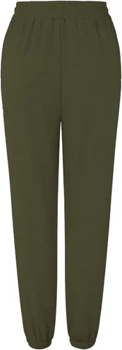Vista 4 de TMJSPOYOU Pantalones deportivos de cintura alta para mujer, pantalones deportivos para gimnasio, atléticos, holgados, con bolsillos