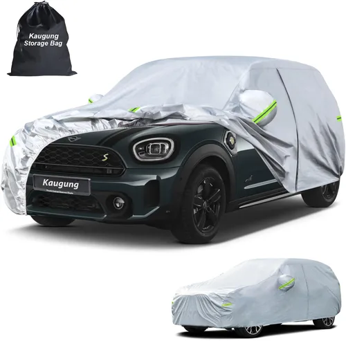 Vista 62 de Kaugung Funda para Coche de Ajuste Personalizado BMW Serie 3 E30 (1982-1994), 7 Capas Resistente al Viento Todo Clima Impermeable Cubierta Exterior