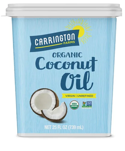 Vista 10 de Carrington Farms Aceite de coco virgen orgánico, 12 onzas líquidas