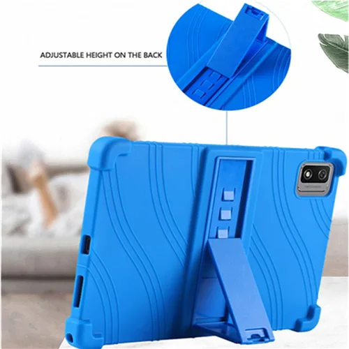 Vista 5 de Funda para tablet Blackview Tab 12 Pro de 10.1 pulgadas, funda ajustable de silicona suave para niños Blackview Tab 12 de 10.1 pulgadas